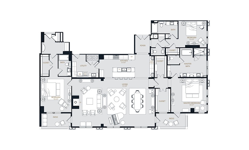 Dallas, Texas Apartments | The McKenzie | Floor Plans