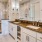 Dual sinks in master bath with a glass walk-in shower